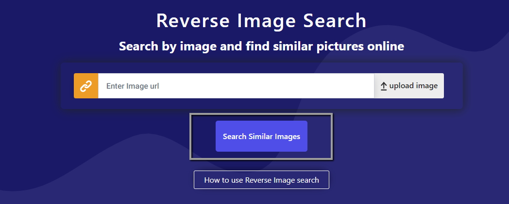 Reverse Image Search - online Photo Lookup tool